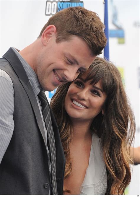 was cory monteith and lea michele engaged